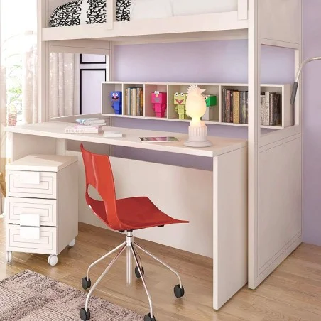 Cama superior y escritorio MK30