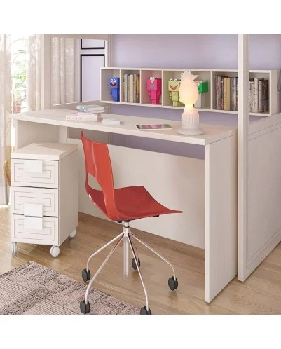 Cama superior y escritorio MK30
