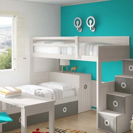 Cama superior y Nido MK33