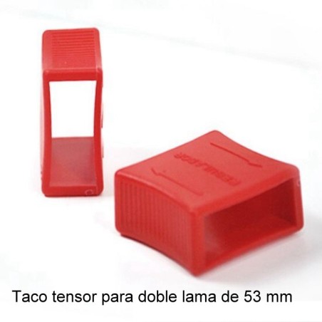 Taco Tensor De Lamas 53 Mm | Para Refuerzo Lumbar Con Doble Lama De 53 Mm