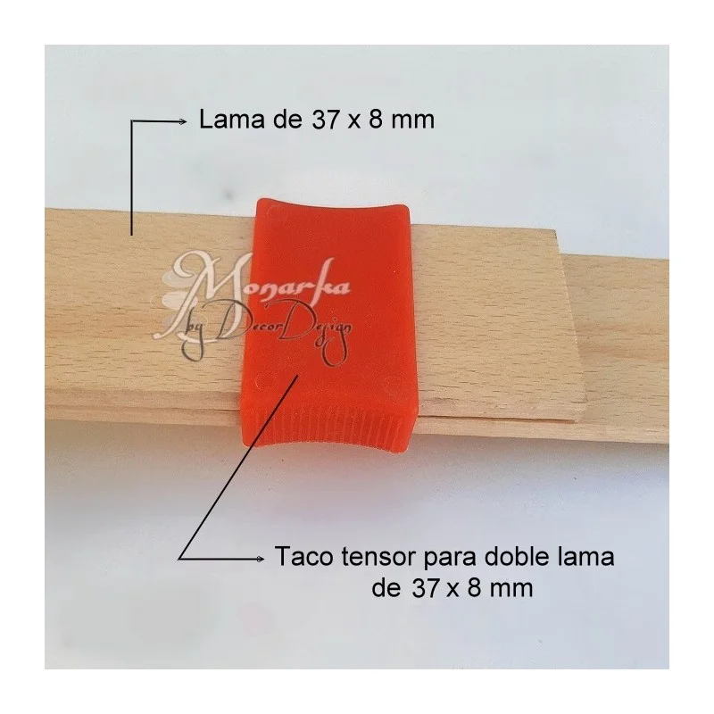 PACK 10 UND Taco Tensor De Lamas 37 Mm | Para Refuerzo Lumbar Con Doble Lama De 37 Mm PACK 10 UND Taco Tensor De Lamas 37 Mm | Para Refuerzo Lumbar Con Doble Lama De 37 Mm