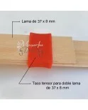 PACK 10 UND Taco Tensor De Lamas 37 Mm | Para Refuerzo Lumbar Con Doble Lama De 37 Mm PACK 10 UND Taco Tensor De Lamas 37 Mm | Para Refuerzo Lumbar Con Doble Lama De 37 Mm