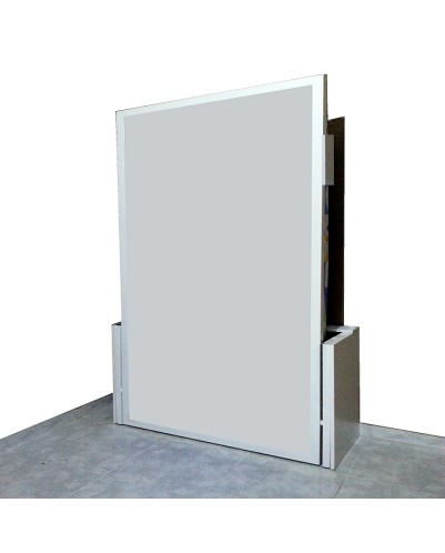 Cama vertical modelo PANDORA. Disponible desde 80x180 cm a 150x200 cm, fondo 40 cm, colores personalizados.