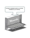 Somier con herraje completo para montar sobre cama abatible horizontal Somier con herraje completo para montar sobre cama abatible horizontal