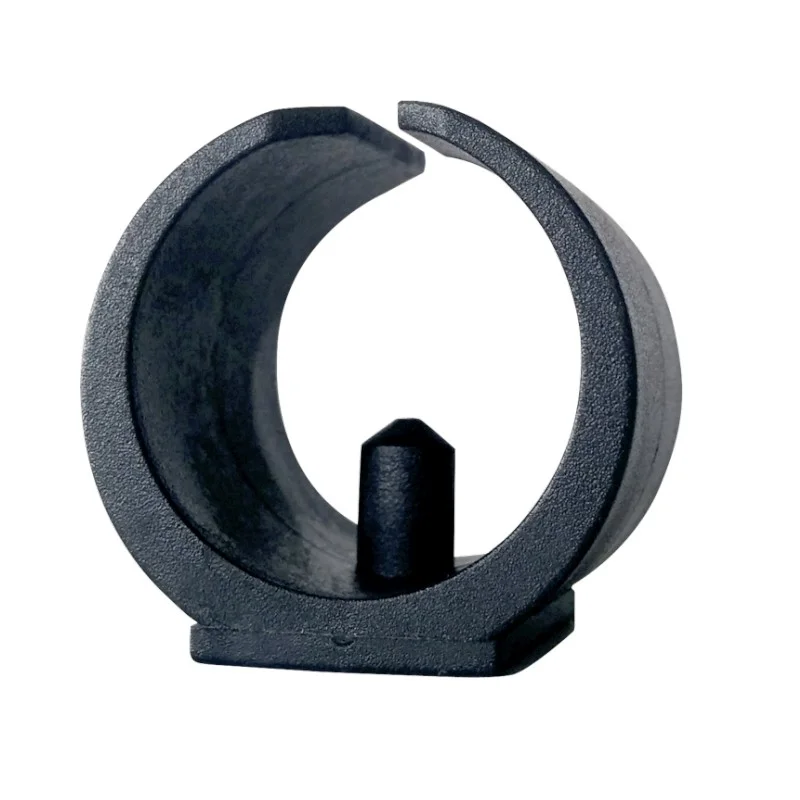 Brida contera para tubo redondo de 18 a 22 mm, posición en horizontal. Producto en Pack Brida contera para tubo redondo de 18 a 22 mm, posición en horizontal. Producto en Pack