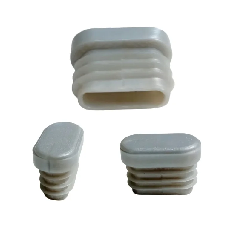 Tapón contera remate ovalada, para tubo oval de 30x15 mm, en color gris, Producto en Pack Tapón contera remate ovalada, para tubo oval de 30x15 mm, en color gris, Producto en Pack