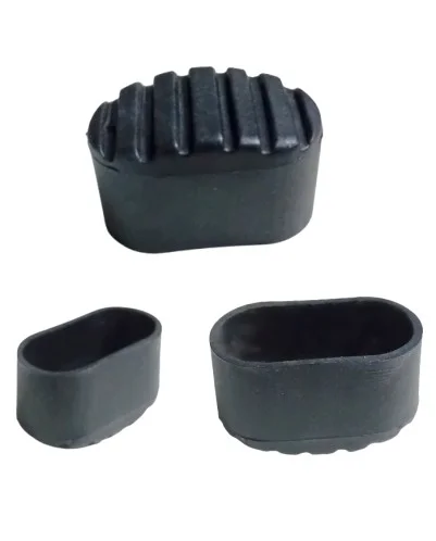 Contera exterior ovalada reforzada para escaleras de tubo ovalado 40x20 mm(4 cm)