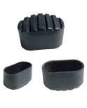 Contera exterior ovalada reforzada para escaleras de tubo ovalado 40x20 mm(4 cm) Contera exterior ovalada reforzada para escaleras de tubo ovalado 40x20 mm(4 cm)