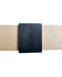 Taco soporte para lamas de somier 53mm ancho x 8 mm grosor (posición central) (Negro) (Producto en Pack)