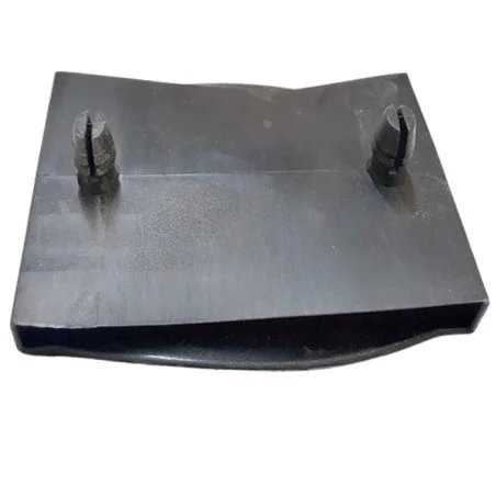 Taco soporte posición central en somier, para lama de 117 mm ancho x 8 mm grosor (NEGRO)