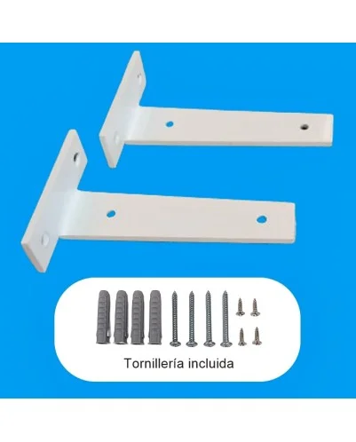 Escuadra Soporte Estantería | Soportes De Pared para Estantes | Soportes En L Metal Montaje En Pared