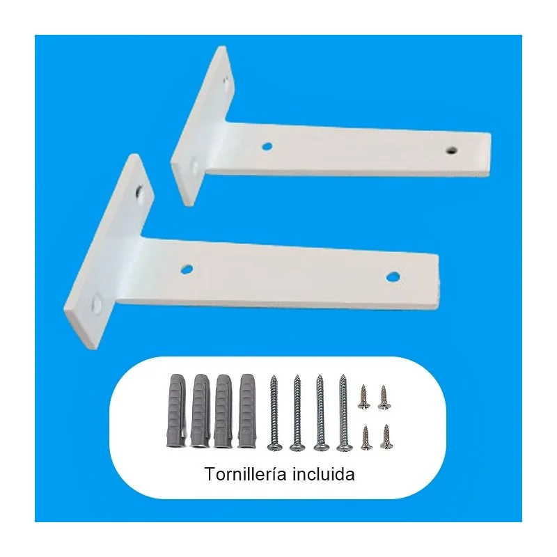 Escuadra Soporte Estantería | Soportes De Pared para Estantes | Soportes En L Metal Montaje En Pared