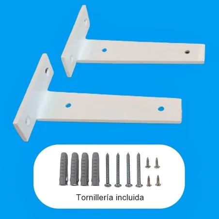 Escuadra Soporte Estantería | Soportes De Pared para Estantes | Soportes En L Metal Montaje En Pared