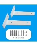 Escuadra Soporte Estantería | Soportes De Pared para Estantes | Soportes En L Metal Montaje En Pared