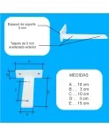 Escuadra Soporte Estantería | Soportes De Pared para Estantes | Soportes En L Metal Montaje En Pared
