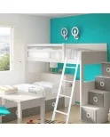 Escalera Cama Litera modelo RT, Escalera para Literas y camas superiores, Escalera portátil de Repuesto, Dormitorio, Hogar Escalera Cama Litera modelo RT, Escalera para Literas y camas superiores, Escalera portátil de Repuesto, Dormitorio, Hogar