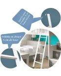 Escalera Cama Litera modelo RT, Escalera para Literas y camas superiores, Escalera portátil de Repuesto, Dormitorio, Hogar Escalera Cama Litera modelo RT, Escalera para Literas y camas superiores, Escalera portátil de Repuesto, Dormitorio, Hogar