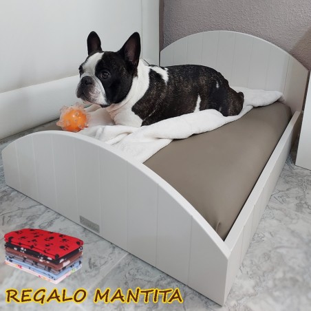 CAMA PARA PERRO DE MADERA