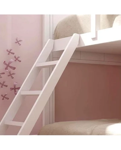 Escalera cama Litera modelo DP, Escalera para Literas y camas superiores, Escalera portátil de Repuesto, Dormitorio, Hogar