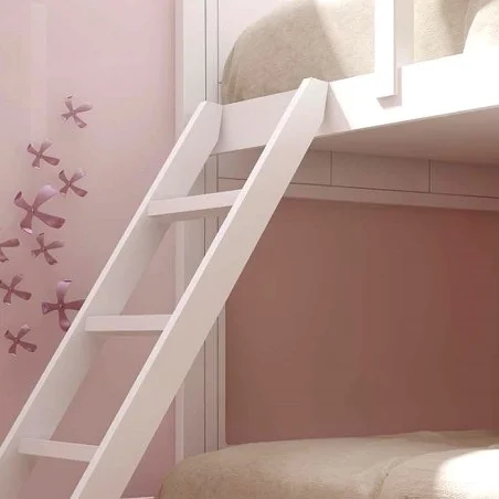 Escalera cama Litera modelo DP, Escalera para Literas y camas superiores, Escalera portátil de Repuesto, Dormitorio, Hogar
