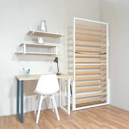 Somier cama abatible vertical, Cama abatible de pared, plegable. Modelo LIVE