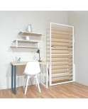 Somier cama abatible vertical, Cama abatible de pared, plegable. Modelo LIVE