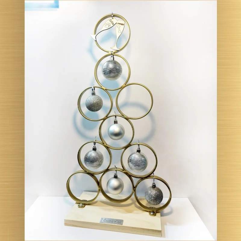 ÁRBOL DE NAVIDAD, Moderno. metálico, Exclusivo. El mejor regalo (incluye bolas decorativas) ÁRBOL DE NAVIDAD, Moderno. metálico, Exclusivo. El mejor regalo (incluye bolas decorativas)