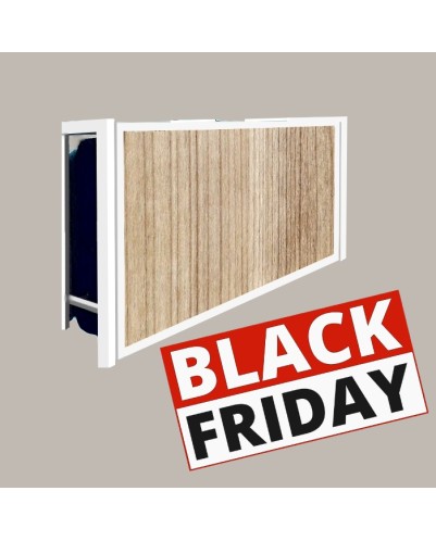 BLACK FRIDAY Cama horizontal Eco | ligera y funcional, 90X190 cm, Color Blanco y Xacobeo.