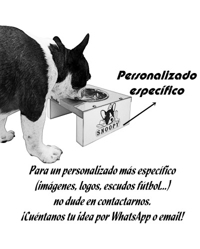 Comedero para Perros y Gatos. Cachorros, Adultos y Mayores