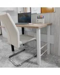 Patas para mesa, Juego 2 unidades, Metálicas, mesas salón comedor, jardín, Modelo CADIZ-C Patas para mesa, Juego 2 unidades, Metálicas, mesas salón comedor, jardín, Modelo CADIZ-C