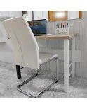 Patas para mesa, Juego 2 unidades, Metálicas, mesas salón comedor, jardín, Modelo CADIZ-C Patas para mesa, Juego 2 unidades, Metálicas, mesas salón comedor, jardín, Modelo CADIZ-C