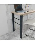 Patas para mesa, Juego 2 unidades, Metálicas, mesas salón comedor, jardín, Modelo CADIZ-C Patas para mesa, Juego 2 unidades, Metálicas, mesas salón comedor, jardín, Modelo CADIZ-C