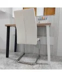 Patas para mesa, Juego 4 unidades, Metálicas, salón comedor, jardín, Modelo LINE Patas para mesa, Juego 4 unidades, Metálicas, salón comedor, jardín, Modelo LINE