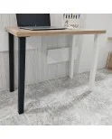 Patas para mesa, Juego 4 unidades, Metálicas, salón comedor, jardín, Modelo LINE Patas para mesa, Juego 4 unidades, Metálicas, salón comedor, jardín, Modelo LINE