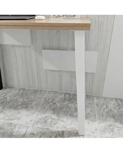Patas para mesa, Juego 4 unidades, Metálicas, salón comedor, jardín, Modelo LINE