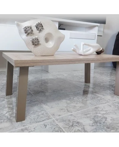 Patas para mesa, Juego 4 unidades, Metálicas, salón comedor, jardín, Modelo LINE/CAFE
