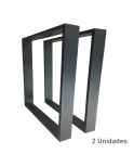 Patas mesa, Juego 2 unidades, Metálicas, salón comedor, de centro, jardín. Modelo FORTE Patas mesa, Juego 2 unidades, Metálicas, salón comedor, de centro, jardín. Modelo FORTE