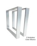Patas mesa, Juego 2 unidades, Metálicas, salón comedor, de centro, jardín. Modelo FORTE Patas mesa, Juego 2 unidades, Metálicas, salón comedor, de centro, jardín. Modelo FORTE