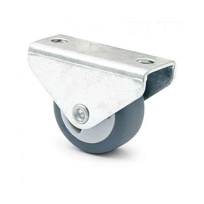 (PACK DE 4 UNIDADES) Rueda nido de goma gris Ø30mm, para camas, altura 36 mm (PACK DE 4 UNIDADES) Rueda nido de goma gris Ø30mm, para camas, altura 36 mm