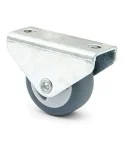 (PACK DE 4 UNIDADES) Rueda nido de goma gris Ø30mm, para camas, altura 36 mm (PACK DE 4 UNIDADES) Rueda nido de goma gris Ø30mm, para camas, altura 36 mm