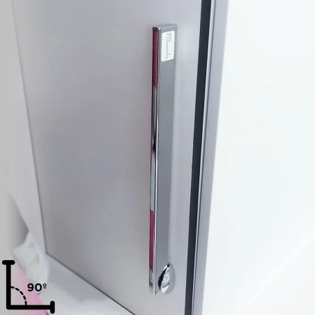 EMPUJA MANGAS CROMO EMPUJA PRENDRAS Para armarios, para organizar armarios, accesorios armarios