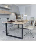 Patas mesa, Juego 2 unidades, Metálicas, salón comedor, de centro, jardín. Modelo FORTE Patas mesa, Juego 2 unidades, Metálicas, salón comedor, de centro, jardín. Modelo FORTE