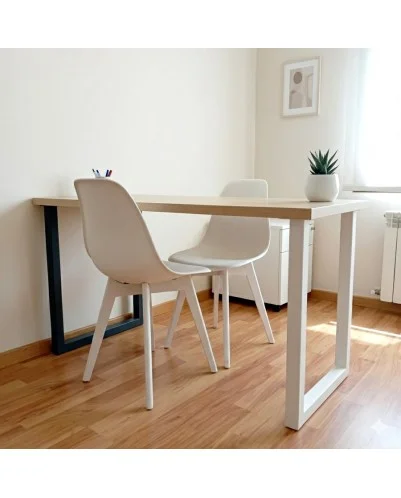 Pata para mesa, 1unidad, Metálica, mesas salón comedor, jardín, Modelo MADRID.