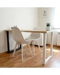 Pata para mesa, 1unidad, Metálica, mesas salón comedor, jardín, Modelo MADRID.
