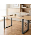 Patas mesa, Juego 2 unidades, Metálicas, salón comedor, de centro, jardín. Modelo FORTE Patas mesa, Juego 2 unidades, Metálicas, salón comedor, de centro, jardín. Modelo FORTE