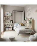 Cama vertical modelo TOLEDO,  Todas las medidas, fondo y colores personalizados.