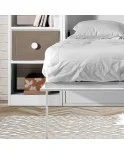 Cama Vertical MK21 - Acabado Lacado, Para colchón de 135 cm, Producto Personalizado.