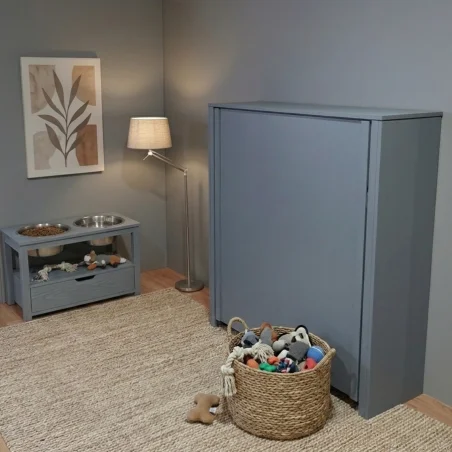 Cama abatible horizontal Pro para mascotas (Gatos y perros de todos los tamaños)