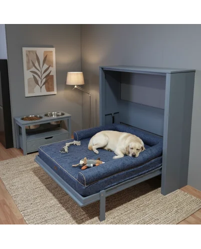 Cama abatible horizontal Pro para mascotas (Gatos y perros de todos los tamaños)