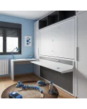 Litera abatible ESTUDIO 1 Personalizada. Litera abatible ESTUDIO 1 Personalizada.